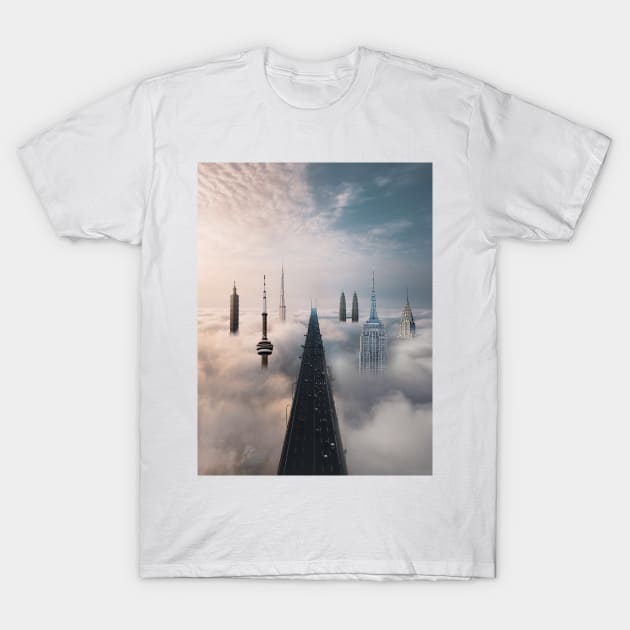 Over the clouds T-Shirt by Fanbros_art